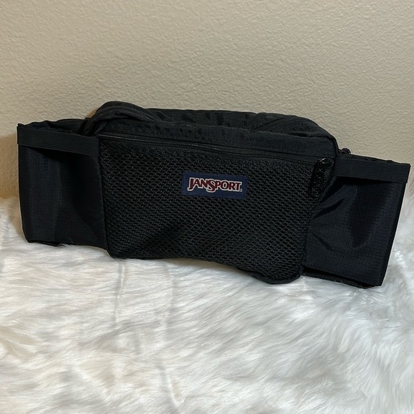 Jansport Handbags - Jansport Black Fanny Pack Belt Purse